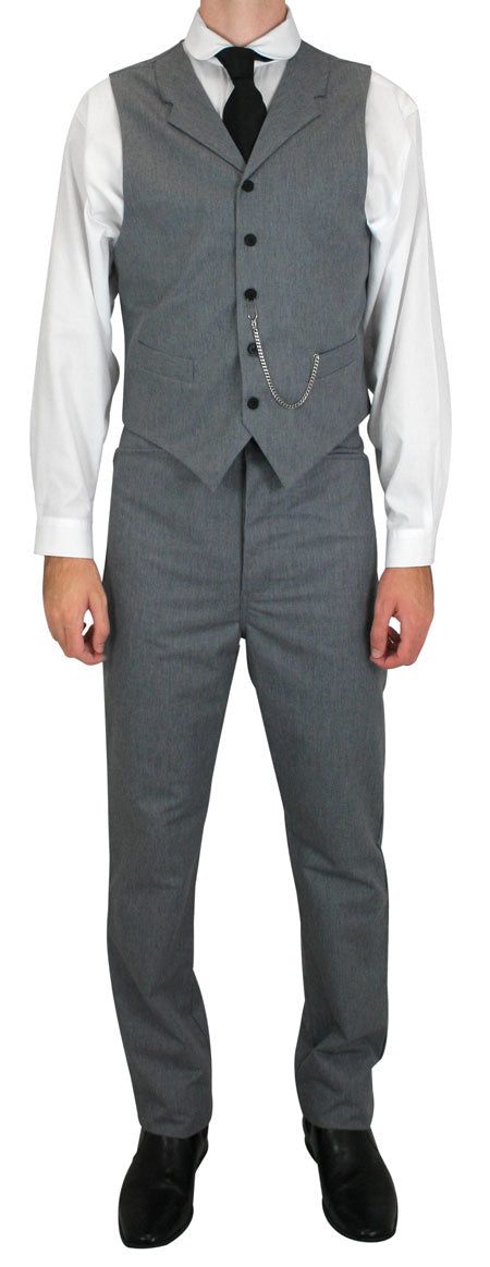 Callahan Dress Trousers - Steel Gray