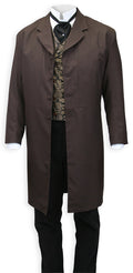 Callahan Frock Coat - Dark Mocha Brown
