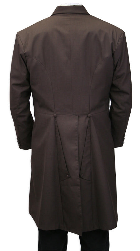 Callahan Frock Coat - Dark Mocha Brown