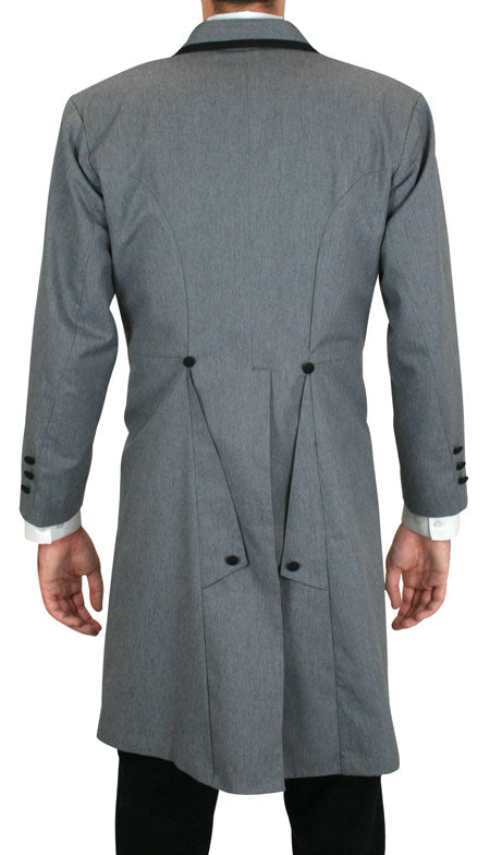 Callahan Frock Coat - Steel Gray