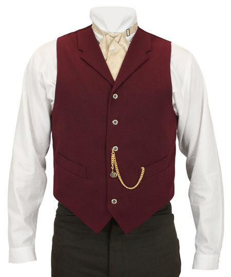 Callahan Vest - Burgundy