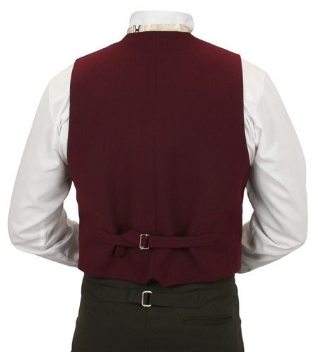 Callahan Vest - Burgundy