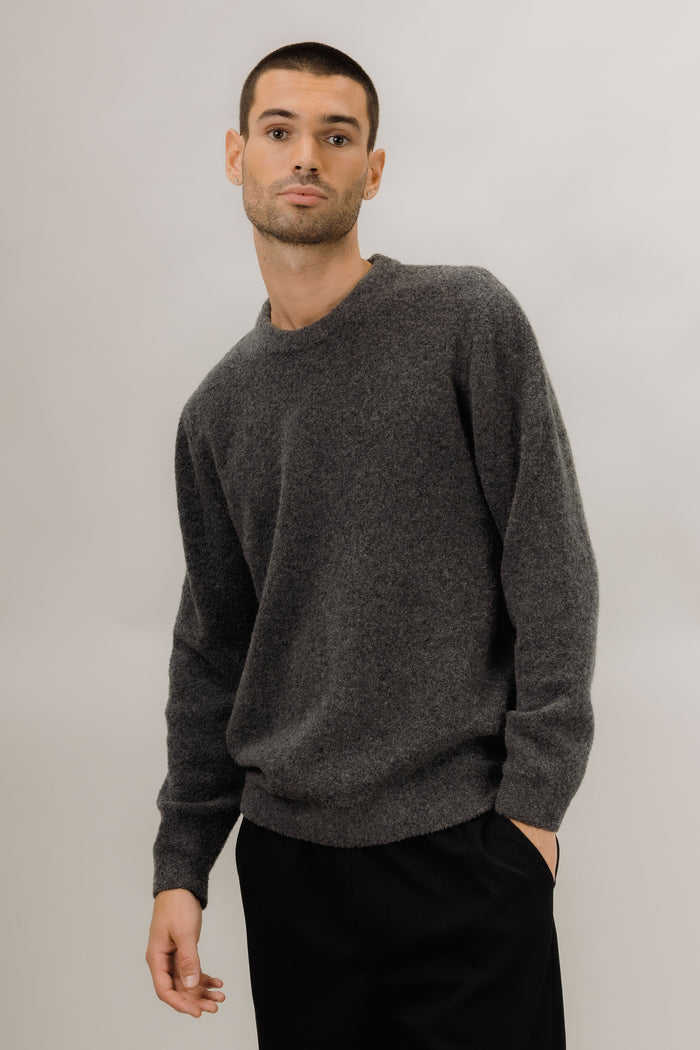 Urban Pioneers Male Callum Sweater SWEATER CHARCOAL