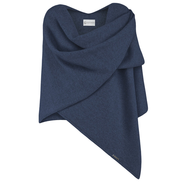 Giesswein Cape - corsica bleu 589