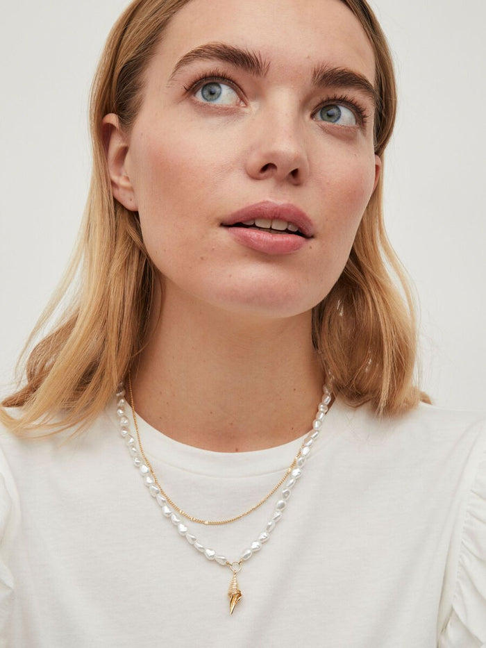 Catrina Layered Necklace (Gold)
