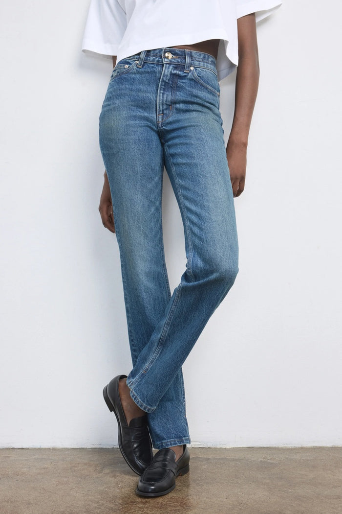 Cecile Slim Jean - Brontes Wash