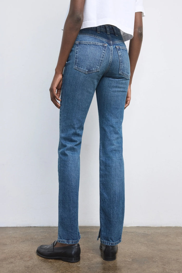 Cecile Slim Jean - Brontes Wash
