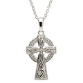 Celtic Trinity Knot Silver Cross
