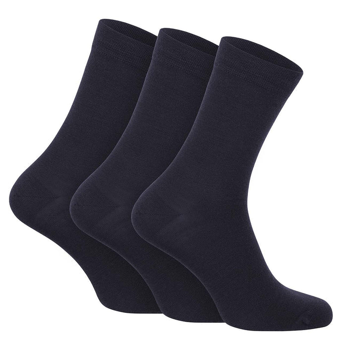 Giesswein Merino Business-Socken - bleu foncé 548