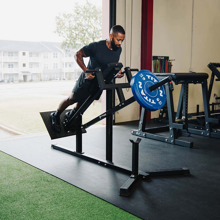 Chest Support T-Bar Row Machine