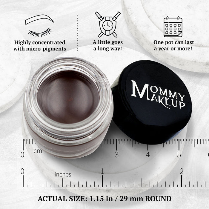 Chocolate Kiss Stay Put Waterproof Gel Eyeliner w/ Micropigments - RFE Marketing Ventures