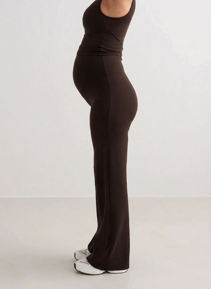 Chocolate Sense Maternity Wide Pants