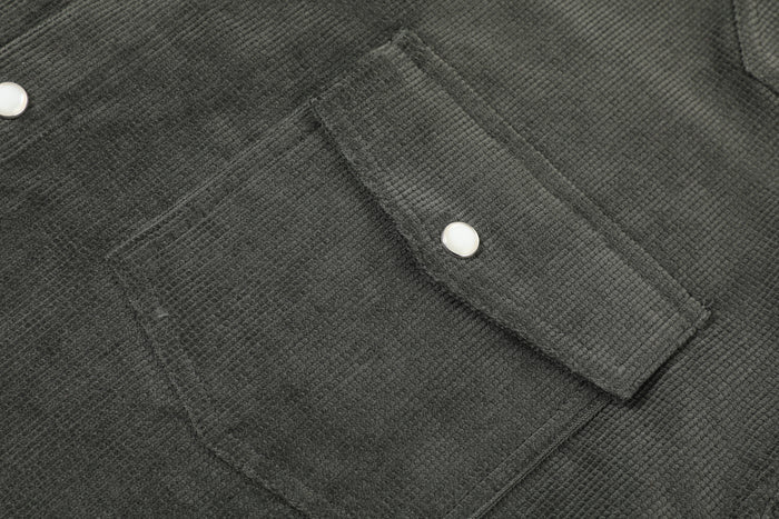 Chopped Heavy Waffle Corduroy Western