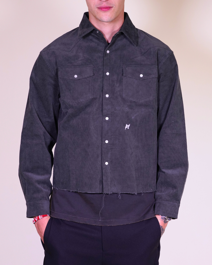 Chopped Heavy Waffle Corduroy Western