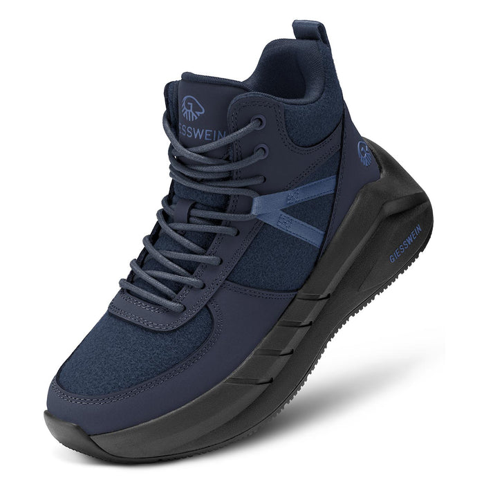 Giesswein Chunky High Sneaker W - bleu océan 540
