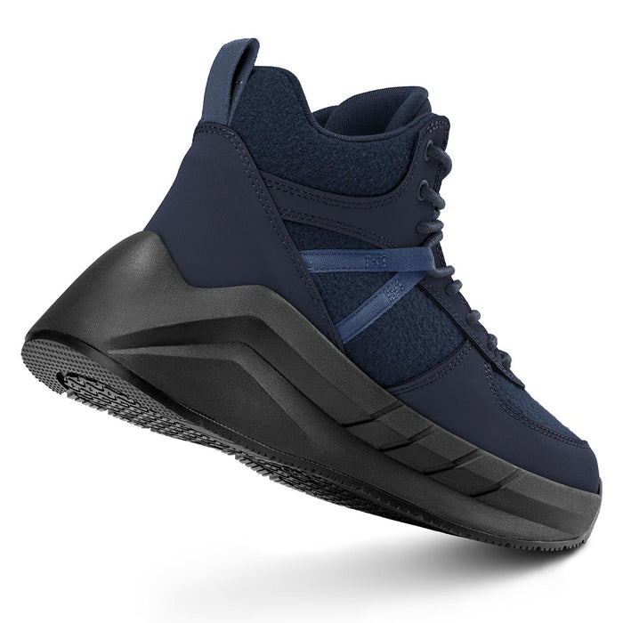 Giesswein Chunky High Sneaker W - bleu océan 540