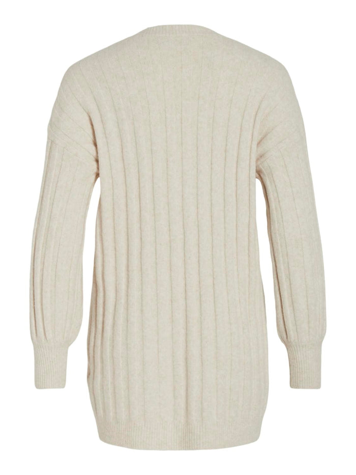 CIA OPEN CARDIGAN (NATURAL MELANGE)
