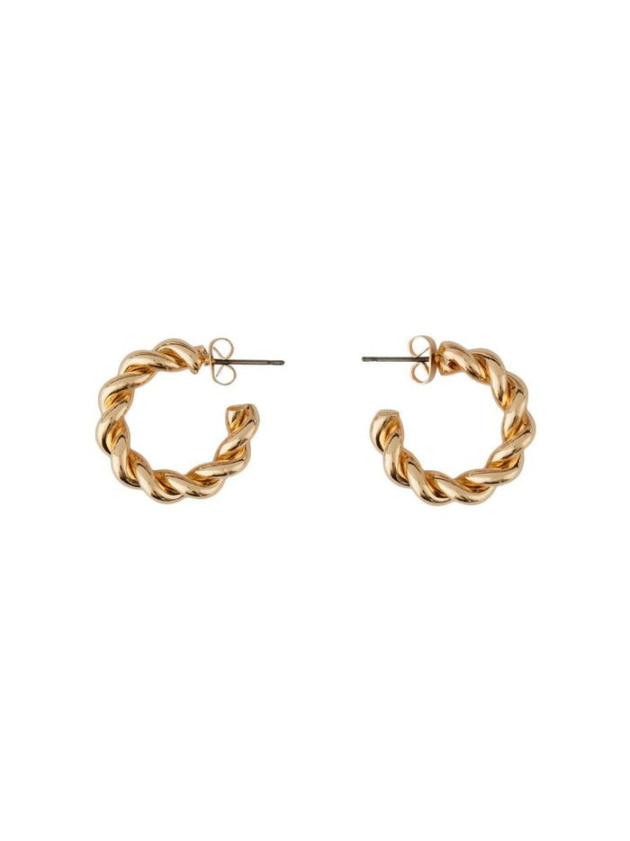 Cindy Hoop Earrings (Gold)