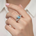 Claddagh Birthstone Ring – December