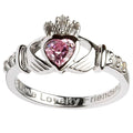 Claddagh Birthstone Ring | October