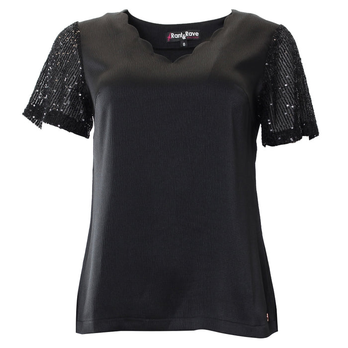 CLARA TOP (BLACK)