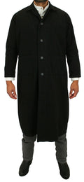 Classic Cotton Duster - Black