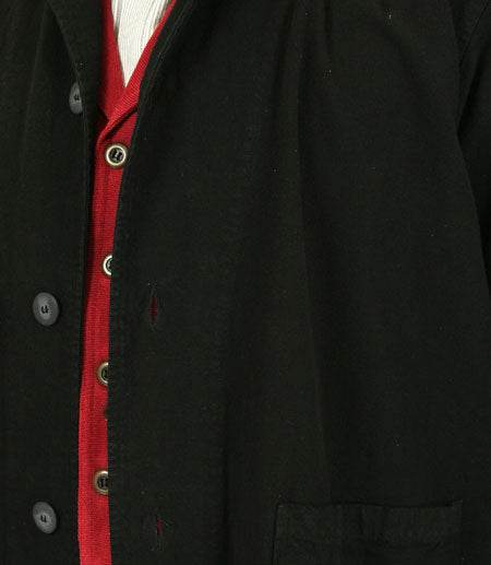 Classic Cotton Duster - Black