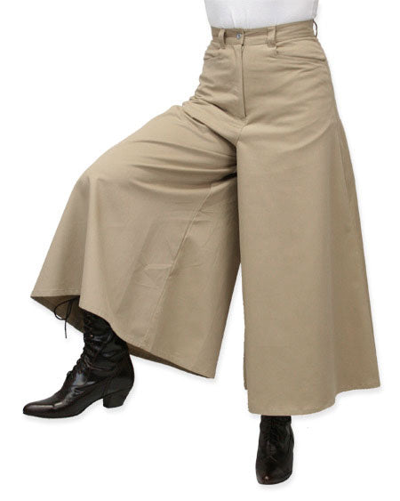 Classic Riding Pants - Khaki Twill