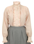 Claudette Blouse - Pink Stripe