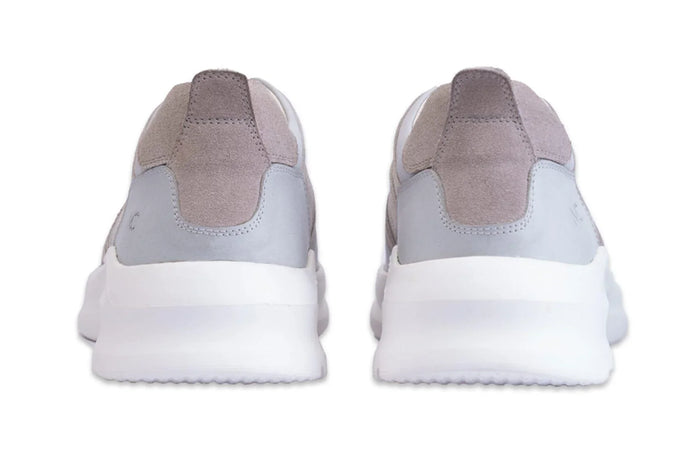 Moral Code Cliff Men's Upcycled Trainer - #color_blue-leather