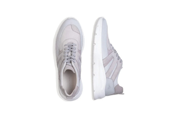 Moral Code Cliff Men's Upcycled Trainer - #color_blue-leather