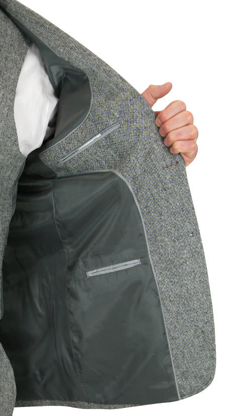 Clifton Suit - Gray Tweed