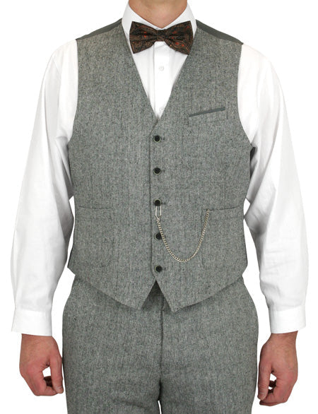Clifton Suit - Gray Tweed