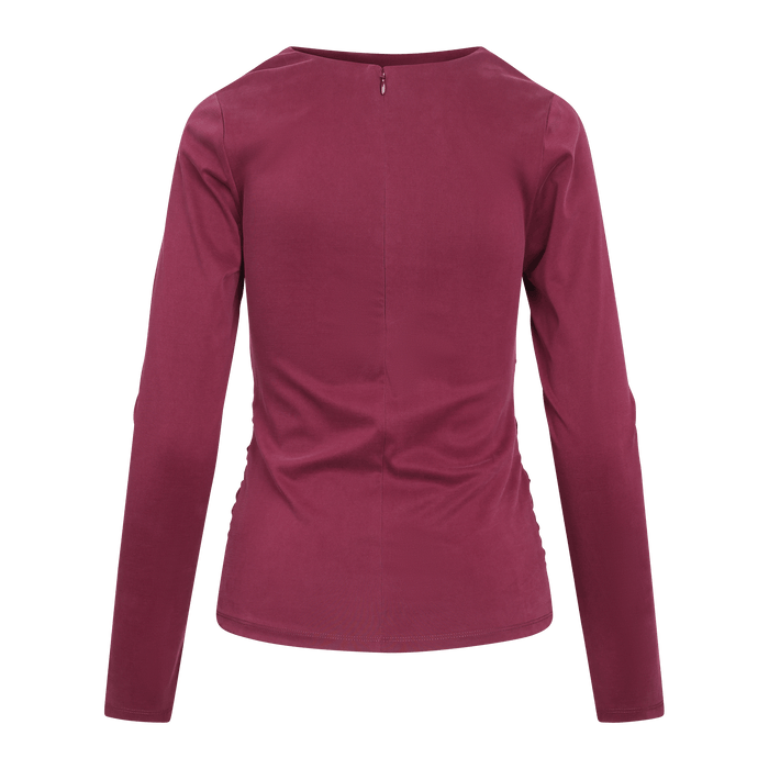Urban Pioneers Female Clio LS Top TOP BURGUNDY