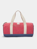 Aubin Washed Red Coledale Overnight Barrel Bag | Bags