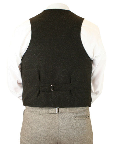 Collier Vest - Heather Brown