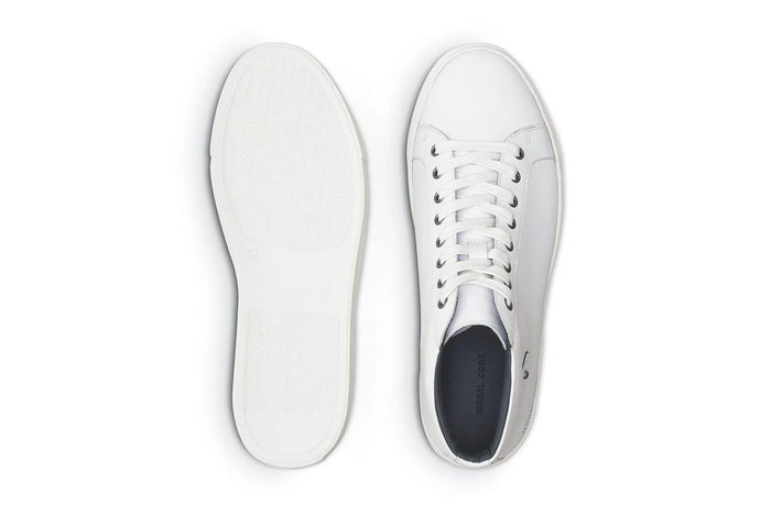 Moral Code Colton Men's High Top Sneaker - #color_white