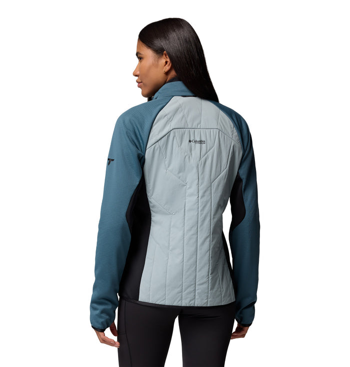 COLUMBIA WOMENS ARCTIC CREST™ HYBRID FULL ZIP SWEATER