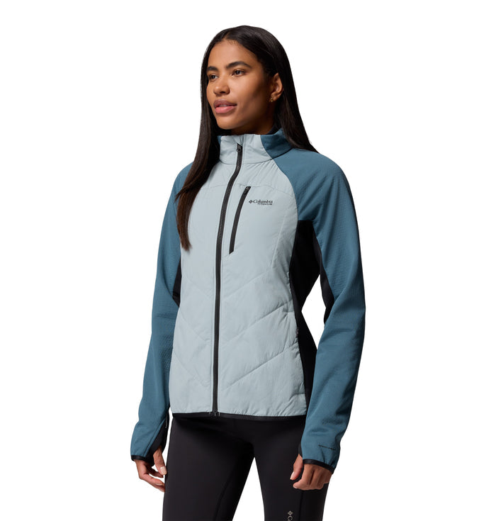 COLUMBIA WOMENS ARCTIC CREST™ HYBRID FULL ZIP SWEATER