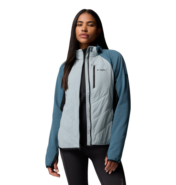 COLUMBIA WOMENS ARCTIC CREST™ HYBRID FULL ZIP SWEATER