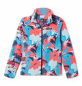COLUMBIA YOUTH GIRLS CASTLE DALE™ PRINTED FULL ZIP FLEECE SWEATER 25