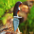 Compact Damascus Hunting Knife: Ultimate Precision for Every Task - RFE Marketing Ventures