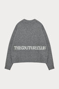 COPYRIGHT BRUSHED KNIT JUMPER - GREY MARL