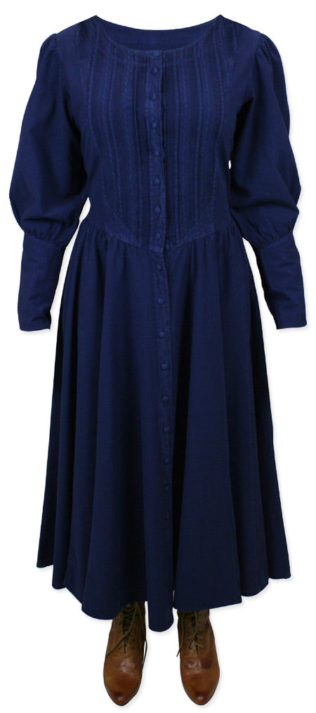 Cordelia Pioneer Dress - Navy