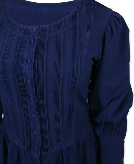 Cordelia Pioneer Dress - Navy