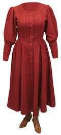 Cordelia Pioneer Dress - Wine