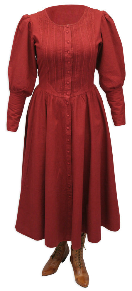 Cordelia Pioneer Dress - Wine