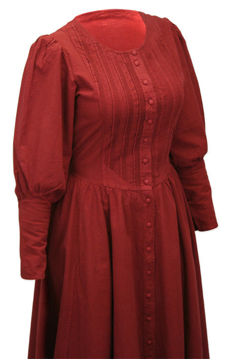 Cordelia Pioneer Dress - Wine