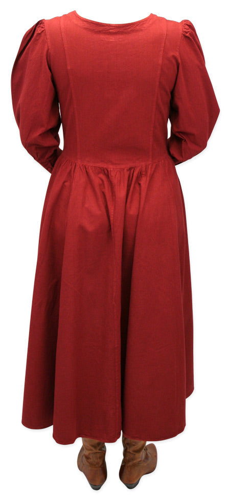 Cordelia Pioneer Dress - Wine