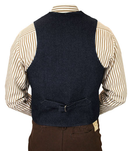 Corden Vest - Denim
